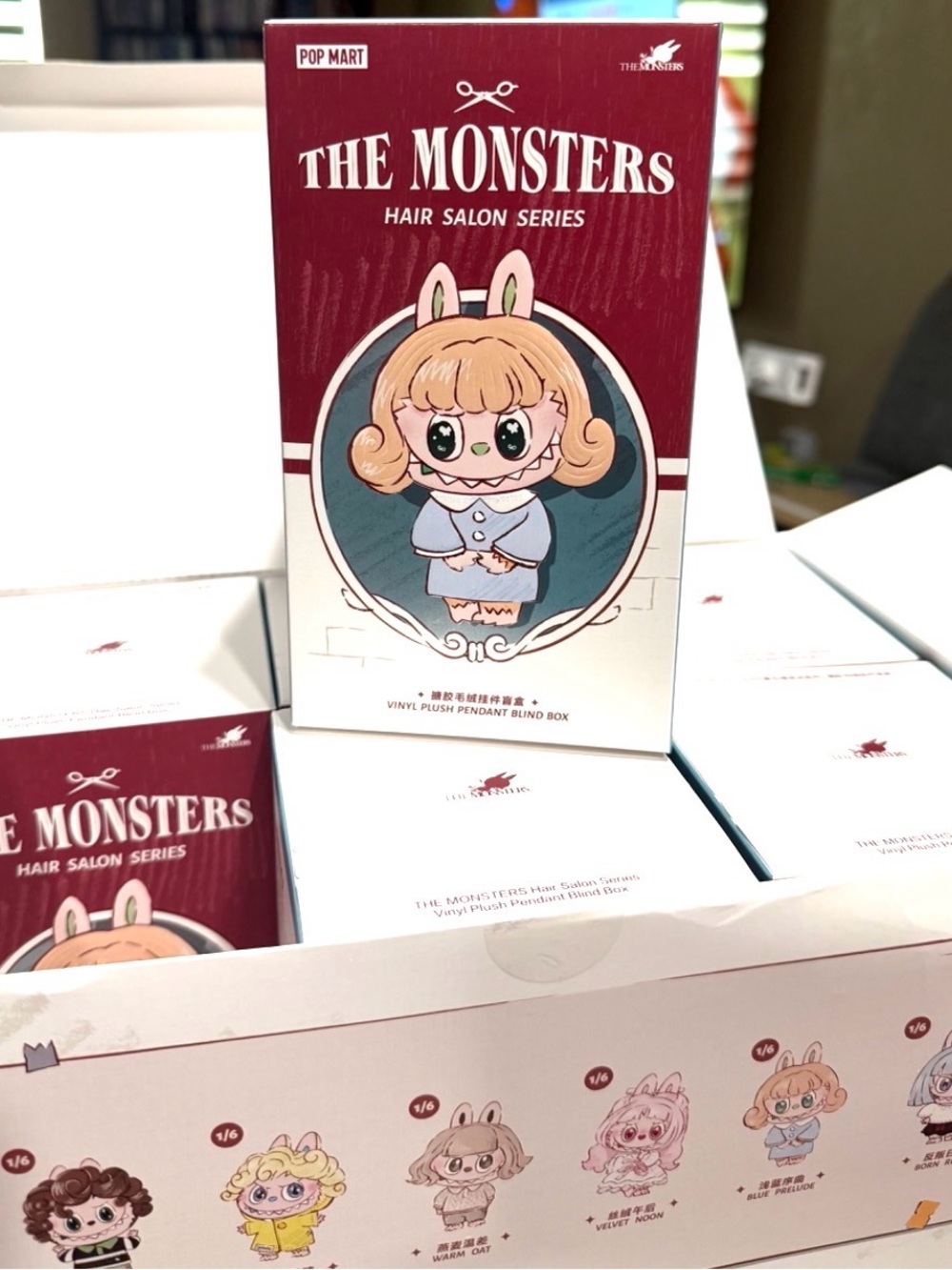 The Monsters Hair Salon Series vinyl plush pendant blind box - Picture 1 of 10